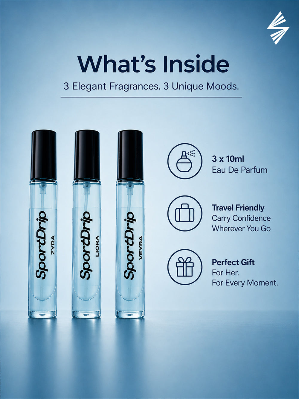 Pack of Female - 3 x 10ml
