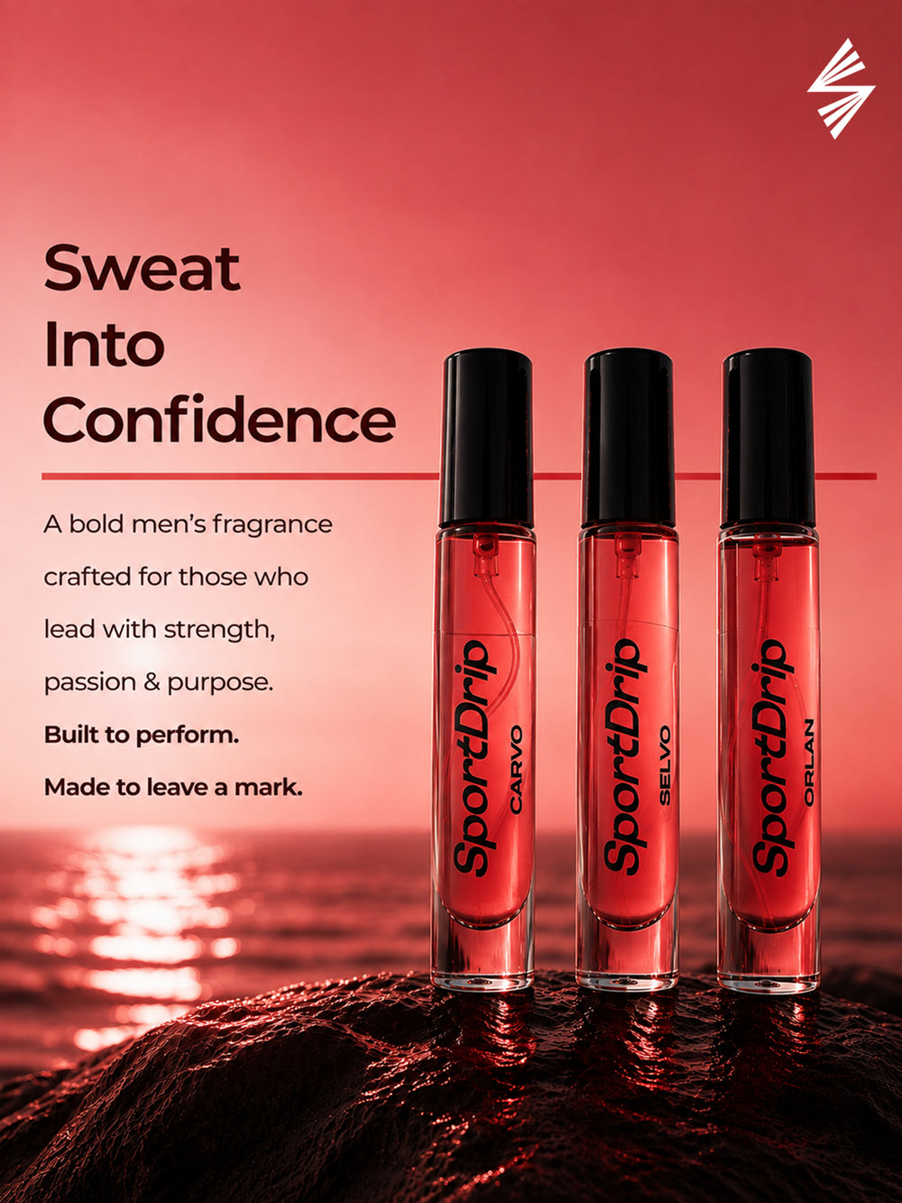 Pack of Male - 3 x 10ml